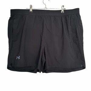 Under Armour Men’s Launch 5 Inch Shorts Black - NWT - 2XL